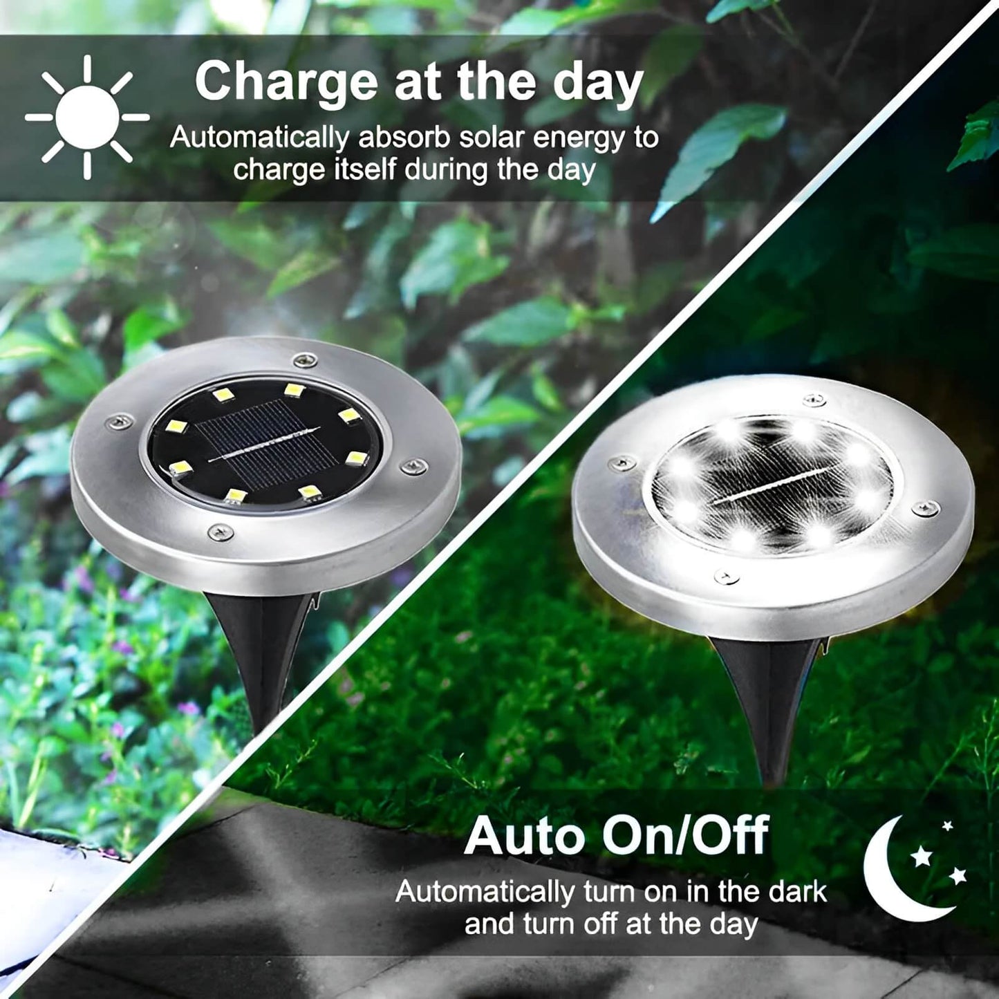 Gardenly™ Solar LED Ground Lights